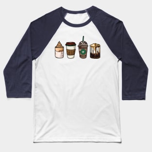 Coffee Christmas for Coffee Lover Cozy Holiday Xmas Combo Baseball T-Shirt